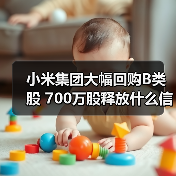 小米集团大幅回购B类股 700万股释放什么信号？（图3）