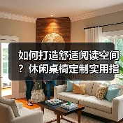 如何打造舒适阅读空间?休闲桌椅定制实用指南(图3) 如何打造舒适阅读空间?休闲桌椅定制实用指南(图3)
