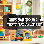 书屋展示桌怎么选？虹口区文化综合体定制新体验（图4）
