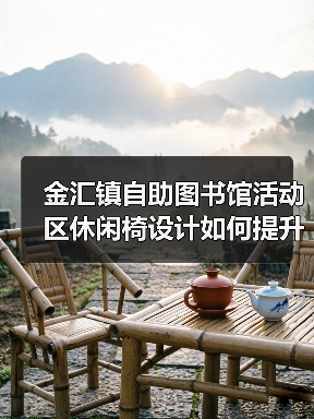 金汇镇自助图书馆活动区休闲椅设计如何提升阅读体验（图4）