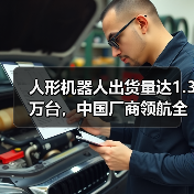 人形机器人出货量达1.3万台,中国厂商领航全球市场(图3) 人形机器人出货量达1.3万台,中国厂商领航全球市场(图3)