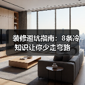 装修避坑指南:8条冷知识让你少走弯路(图4) 装修避坑指南:8条冷知识让你少走弯路(图4)