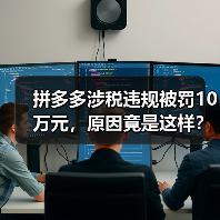 拼多多涉税违规被罚10万元,原因竟是这样?(图3) 拼多多涉税违规被罚10万元,原因竟是这样?(图3)