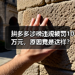 拼多多涉税违规被罚10万元,原因竟是这样?(图4) 拼多多涉税违规被罚10万元,原因竟是这样?(图4)