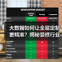 大数据如何让全屋定制更精准?揭秘装修行业的智能变革(图4) 大数据如何让全屋定制更精准?揭秘装修行业的智能变革(图4)