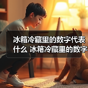 冰箱冷藏里的数字代表什么 冰箱冷藏里的数字介绍及使用建议【详解】