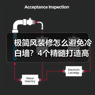极简风装修怎么避免冷白墙?4个精髓打造高级感(图2) 极简风装修怎么避免冷白墙?4个精髓打造高级感(图2)