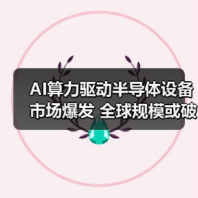AI算力驱动半导体设备市场爆发 全球规模或破万亿(图4) AI算力驱动半导体设备市场爆发 全球规模或破万亿(图4)