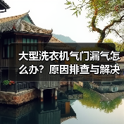 大型洗衣机气门漏气怎么办?原因排查与解决全攻略(图2) 大型洗衣机气门漏气怎么办?原因排查与解决全攻略(图2)