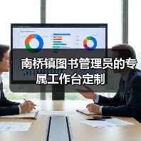 南桥镇图书管理员的专属工作台定制