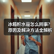 冰箱积水是怎么回事?原因及解决方法全解析(图2) 冰箱积水是怎么回事?原因及解决方法全解析(图2)