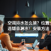 空调排水怎么装？位置选错会漏水！安装方法详解