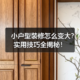 小户型装修怎么变大？实用技巧全揭秘！（图1）