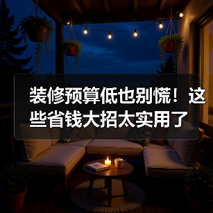 装修预算低也别慌!这些省钱大招太实用了(图4) 装修预算低也别慌!这些省钱大招太实用了(图4)
