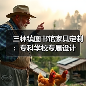 三林镇图书馆家具定制：专科学校专属设计