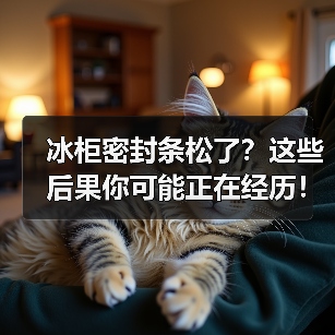 冰柜密封条松了？这些后果你可能正在经历！