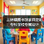 三林镇图书馆家具定制：专科学校专属设计（图4）
