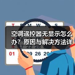 空调遥控器无显示怎么办？原因与解决方法详解