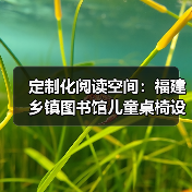 定制化阅读空间：福建乡镇图书馆儿童桌椅设计（图3）