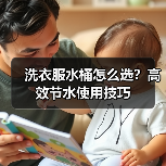 洗衣服水桶怎么选？高效节水使用技巧