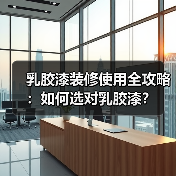 乳胶漆装修使用全攻略：如何选对乳胶漆？