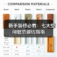 新手装修必看：七大空间细节避坑指南