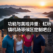 功能与美观并重：虹桥镇机场等候区定制吧台桌