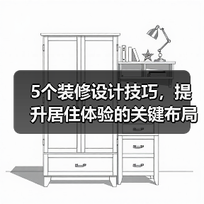 5个装修设计技巧，提升居住体验的关键布局方法