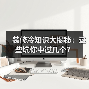 装修冷知识大揭秘：这些坑你中过几个？