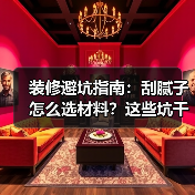 装修避坑指南：刮腻子怎么选材料？这些坑千万别踩