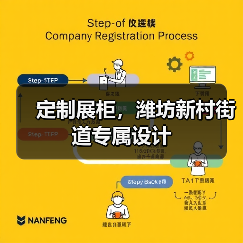 定制展柜，潍坊新村街道专属设计