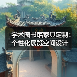 学术图书馆家具定制：个性化展览空间设计
