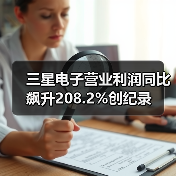 三星电子营业利润同比飙升208.2%创纪录(图3) 三星电子营业利润同比飙升208.2%创纪录(图3)