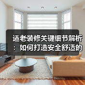 适老装修关键细节解析:如何打造安全舒适的晚年生活?(图2) 适老装修关键细节解析:如何打造安全舒适的晚年生活?(图2)