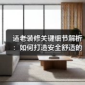 适老装修关键细节解析:如何打造安全舒适的晚年生活?(图3) 适老装修关键细节解析:如何打造安全舒适的晚年生活?(图3)