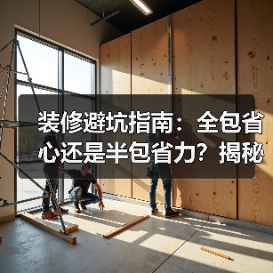 装修避坑指南:全包省心还是半包省力?揭秘装修陷阱(图3) 装修避坑指南:全包省心还是半包省力?揭秘装修陷阱(图3)