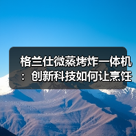 格兰仕微蒸烤炸一体机：创新科技如何让烹饪自由走进高端厨房？