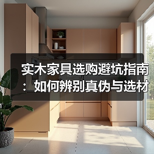 实木家具选购避坑指南：如何辨别真伪与选材技巧