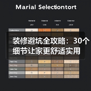装修避坑全攻略:30个细节让家更舒适实用(图4) 装修避坑全攻略:30个细节让家更舒适实用(图4)
