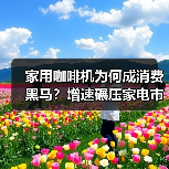 家用咖啡机为何成消费黑马?增速碾压家电市场(图2) 家用咖啡机为何成消费黑马?增速碾压家电市场(图2)