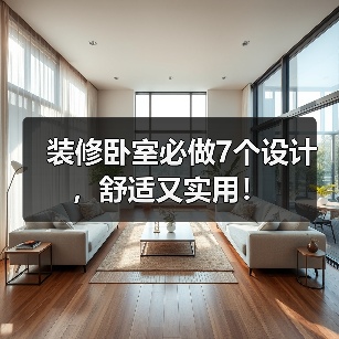 装修卧室必做7个设计,舒适又实用!(图4) 装修卧室必做7个设计,舒适又实用!(图4)