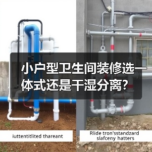 小户型卫生间装修选一体式还是干湿分离？