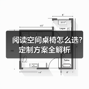 阅读空间桌椅怎么选？定制方案全解析