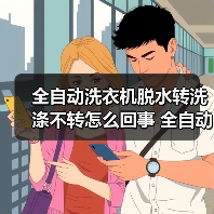 全自动洗衣机脱水转洗涤不转怎么回事 全自动洗衣机脱水转洗涤不转解决方法【详解】