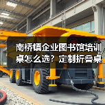 南桥镇企业图书馆培训桌怎么选？定制折叠桌提升效率（图2）