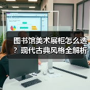 图书馆美术展柜怎么选？现代古典风格全解析（图3）