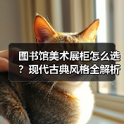 图书馆美术展柜怎么选？现代古典风格全解析（图4）