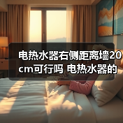 电热水器右侧距离墙20cm可行吗 电热水器的安装建议及注意事项【详解】(图3) 电热水器右侧距离墙20cm可行吗 电热水器的安装建议及注意事项【详解】(图3)
