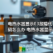 电热水器显示E3故障代码怎么办 电热水器显示E3故障代码的原因及解决方法【详解】