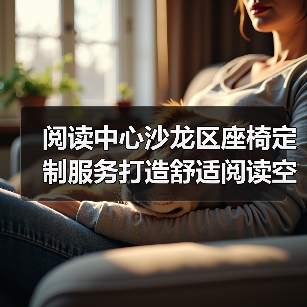 阅读中心沙龙区座椅定制服务打造舒适阅读空间